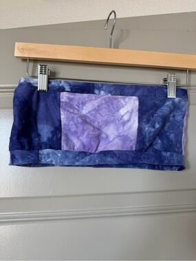 Silk & Bone Bandeau Patchwork Top